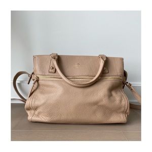 Kate Spade medium crossbody bag, warm beige